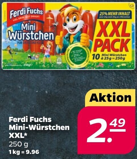 Ferdi Fuchs Mini W Rstchen Xxl G Angebot Bei Netto