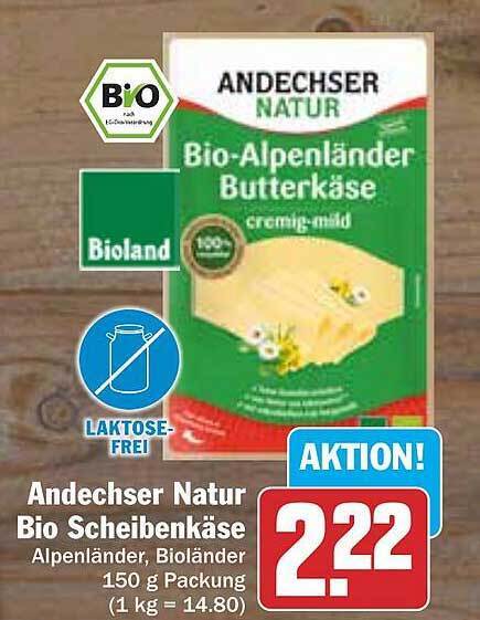 Andechser Natur Bio Scheibenk Se Angebot Bei Aez