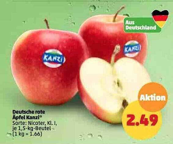 Deutsche rote äpfel kanzi Angebot bei PENNY