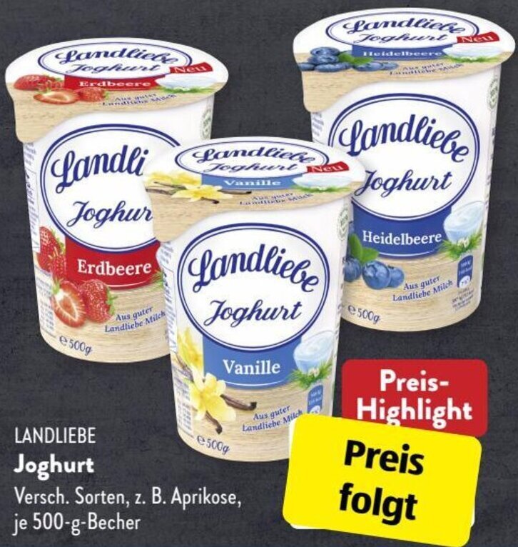 Landliebe Joghurt G Becher Angebot Bei Aldi S D