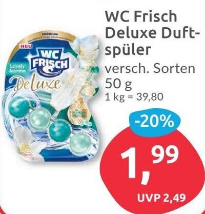 Wc Frisch Deluxe Duftsp Ler G Angebot Bei Budni