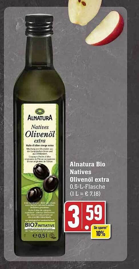 Alnatura Bio Natives Oliven L Extra Angebot Bei Edeka