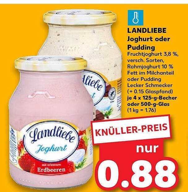 Landliebe Joghurt Oder Pudding Angebot Bei Kaufland