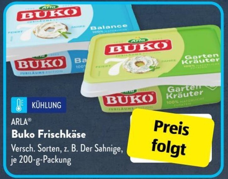 Arla Buko Frischk Se G Packung Angebot Bei Aldi S D