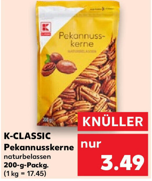 K Classic Pekannusskerne G Packg Angebot Bei Kaufland