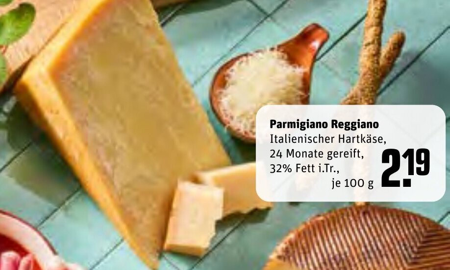 Parmigiano Reggiano 100 G Angebot Bei REWE