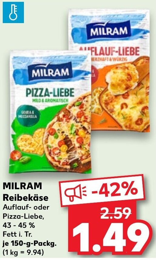 Milram Reibek Se G Packg Angebot Bei Kaufland