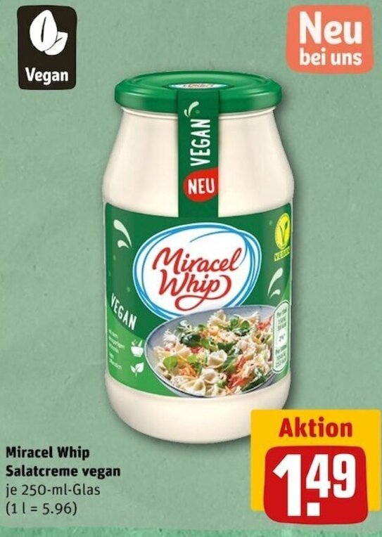 Miracel Whip Salatcreme Ml Glas Angebot Bei Rewe Center