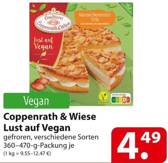 Coppenrath Wiese Lust Auf Vegan 360 470 G Packung Angebot Bei Famila