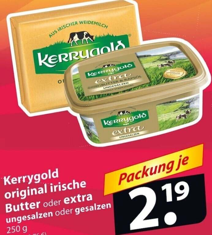 Kerrygold Original Irische Butter Oder Extra G Angebot Bei Famila