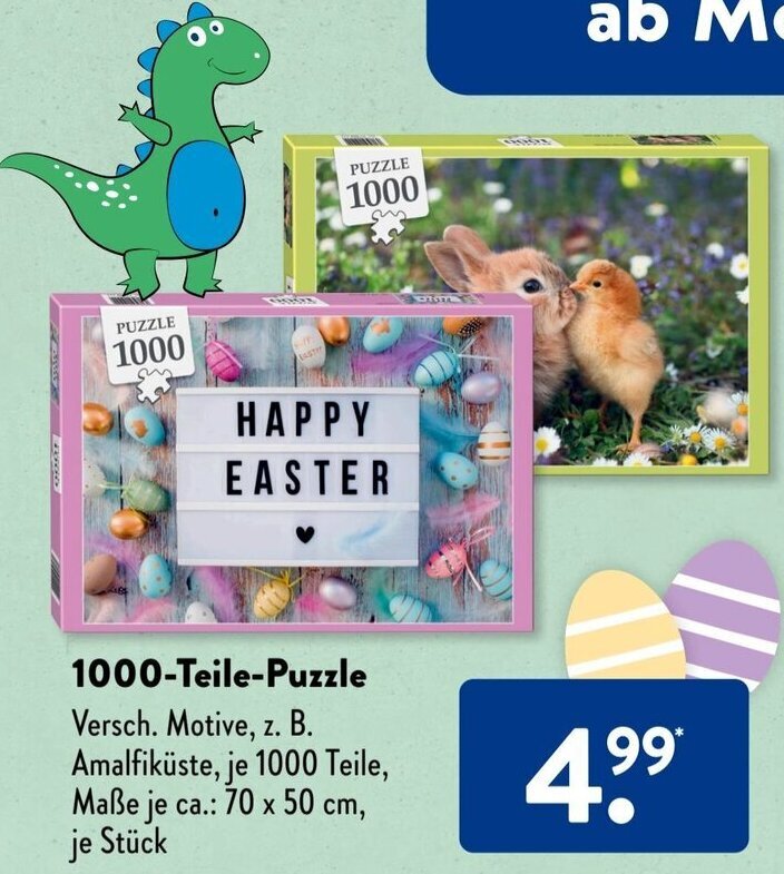 Teile Puzzle Angebot Bei Aldi S D