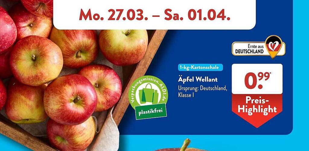 Pfel Wellant Angebot Bei Aldi S D