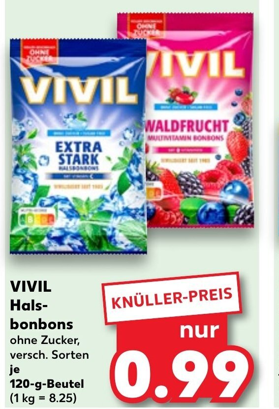 Vivil Hals Bonbons G Angebot Bei Kaufland