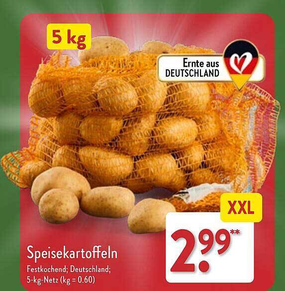 Speisekartoffeln Angebot Bei Aldi Nord