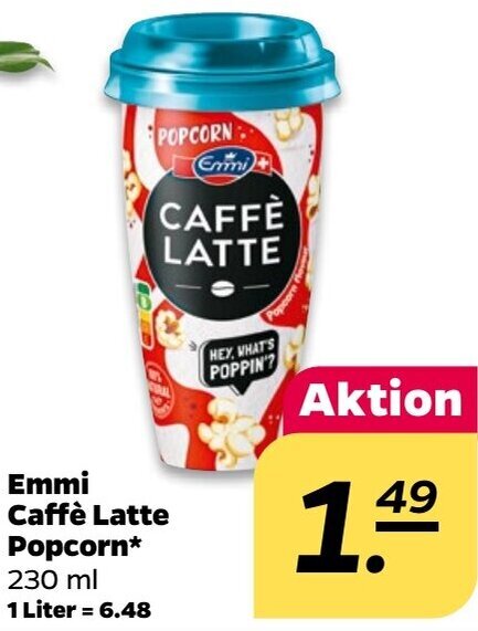 Emmi Caff Latte Popcorn Ml Angebot Bei Netto