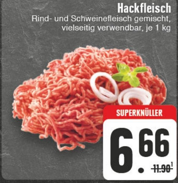 Hackfleisch Kg Angebot Bei Edeka Wegner