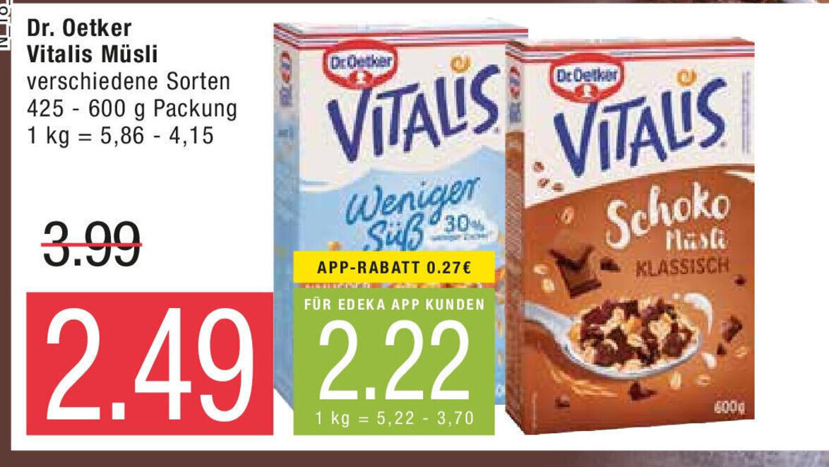 Dr Oetker Vitalis M Sli G Angebot Bei Marktkauf