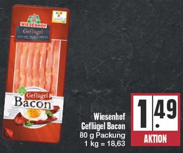 Wiesenhof Gefl Gel Bacon G Packung Angebot Bei Edeka