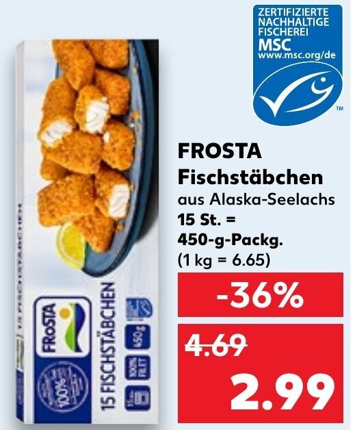 Frosta Fischst Bchen G Packg Angebot Bei Kaufland