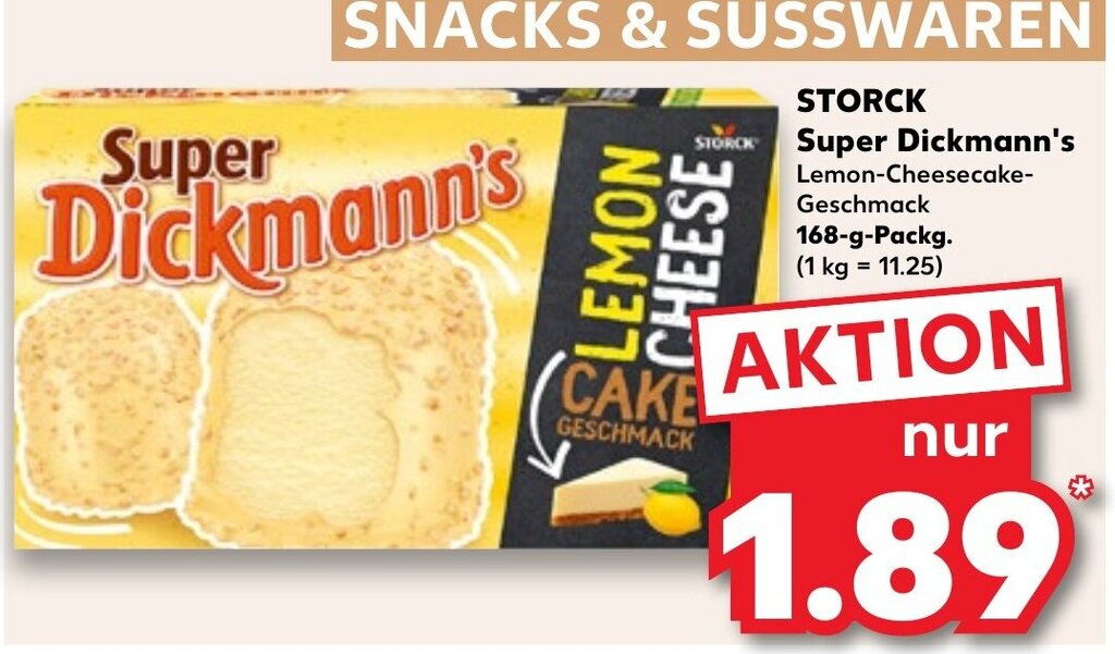 Storck Super Dickmann S G Packg Angebot Bei Kaufland