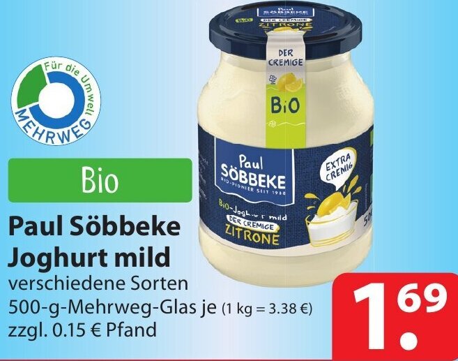 Paul S Bbeke Joghurt Mild G Angebot Bei Famila Nord Ost