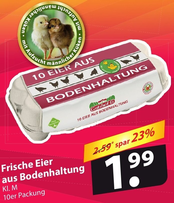 Frische Eier Aus Bodenhaltung 10er Packung Angebot Bei Famila Nord Ost