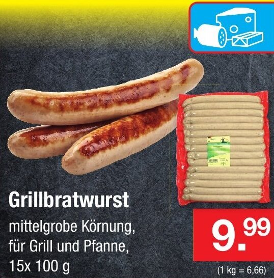 Grillbratwurst X G Angebot Bei Zimmermann