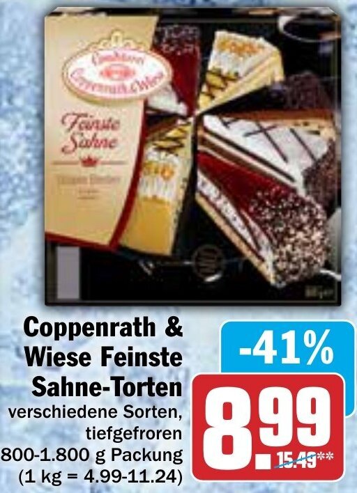 Coppenrath Wiese Feinste Sahne Torten G Packung Angebot Bei Hit