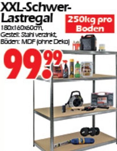 XXL Schwer Lastregal 250kg Angebot Bei Wreesmann