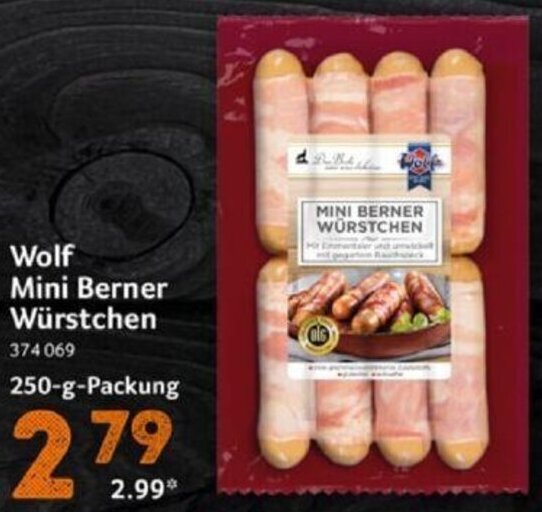 Wolf Mini Berner W Rstchen G Packung Angebot Bei Selgros