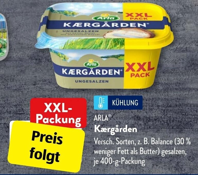 Arla Kaergarden 400g Angebot bei Aldi Süd