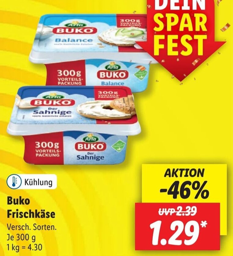 Buko Frischk Se G Angebot Bei Lidl