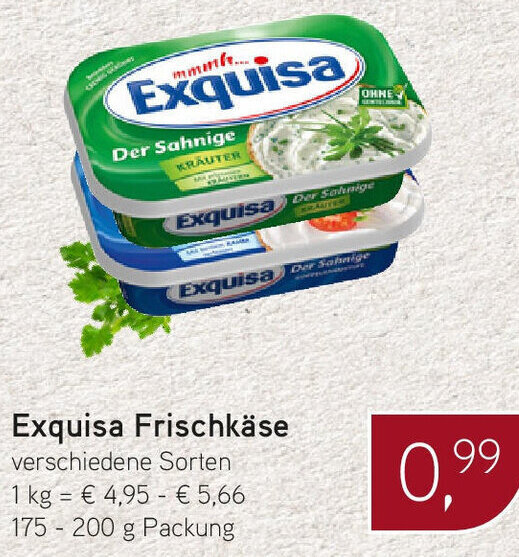 Exquisa Frischk Se G Packung Angebot Bei Dornseifer