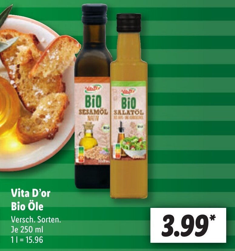 Vita D Or Bio Le Ml Angebot Bei Lidl