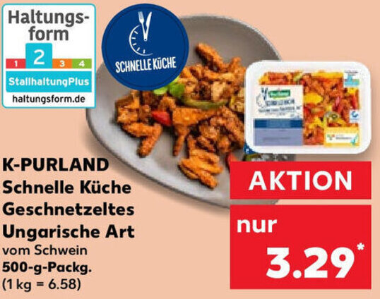 K Purland Schnelle K Che Geschnetzeltes Ungarische Art G Packg