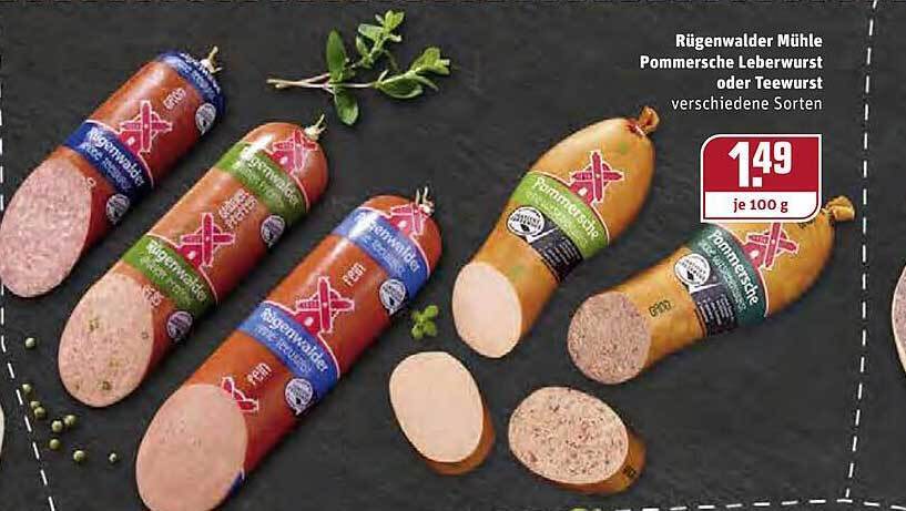 R Genwalder M Hle Pommersche Leberwurst Oder Teewurst G Angebot Bei