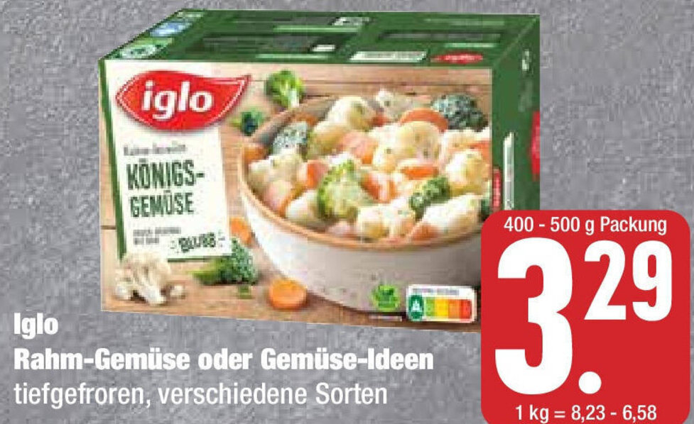 Iglo Rahm Gem Se Oder Gem Se Ideen G Packung Angebot Bei Edeka