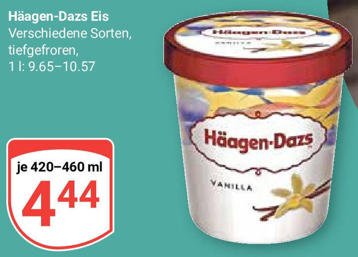 H Agen Dazs Eis Ml Angebot Bei Globus