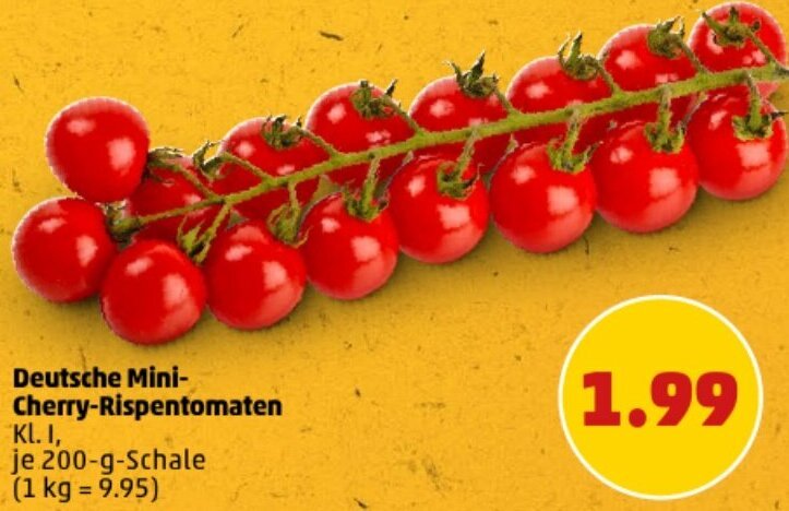 Deutsche Mini Cherry Rispentomaten G Schale Angebot Bei Penny