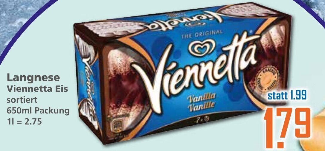 Langnese Viennetta Eis Ml Angebot Bei Klaas Und Kock