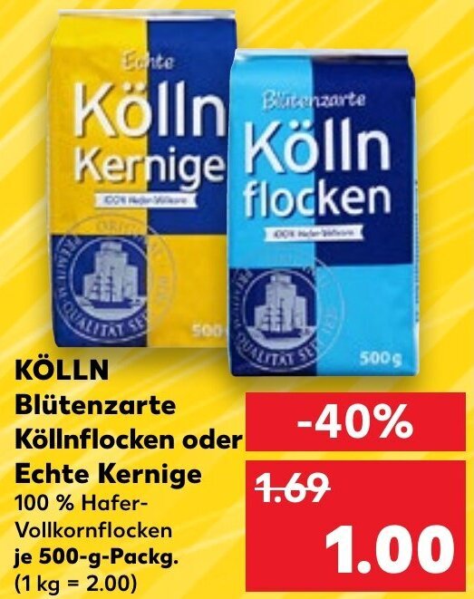 K Lln Bl Tenzarte K Llnflocken Oder Echte Kernige G Packg Angebot