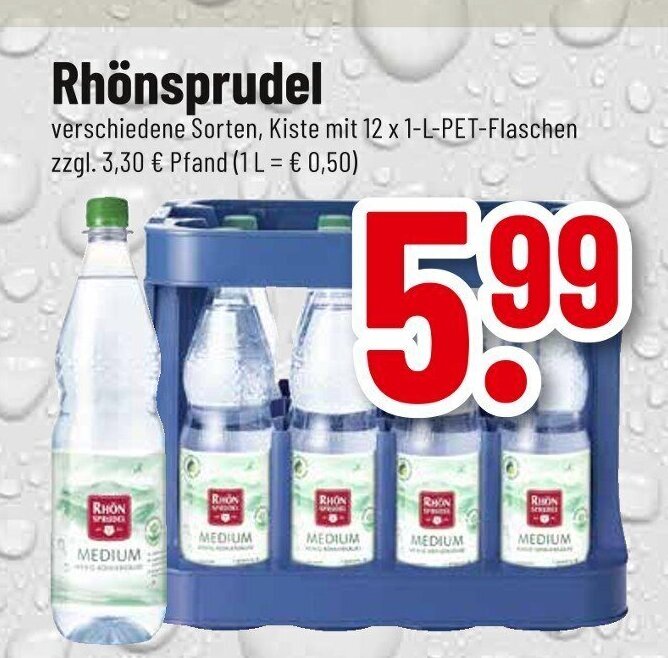 Rh Nsprudel L Angebot Bei Trinkgut