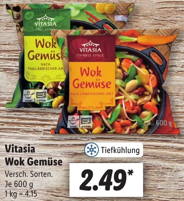 Vitasia Wok Gem Se G Angebot Bei Lidl