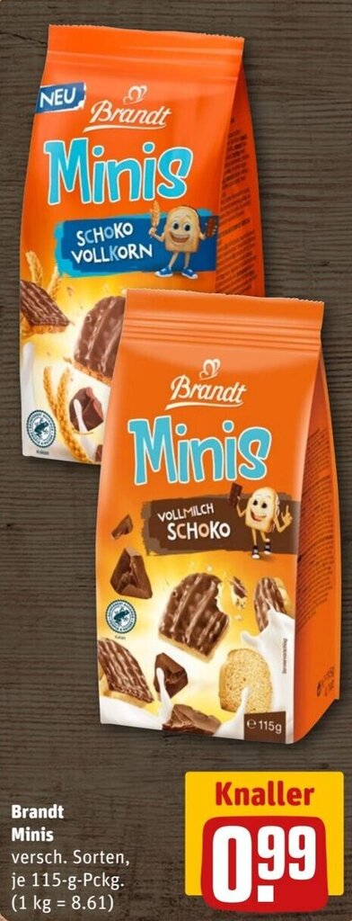 Brandt Minis 115 G Pckg Angebot Bei REWE