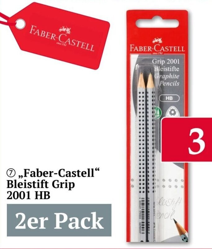 Faber Castell Bleistift Grip 2001 HB Angebot Bei Woolworth