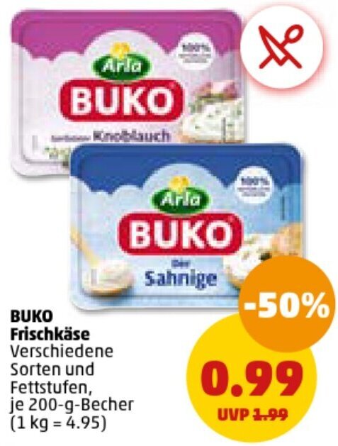 Arla Buko Frischk Se G Becher Angebot Bei Penny