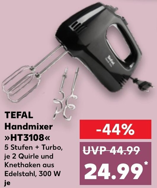 Tefal Handmixer Ht Angebot Bei Kaufland