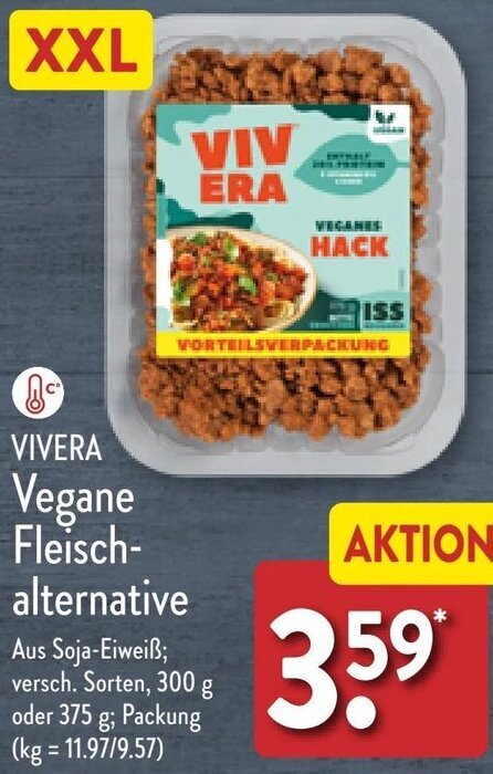 Vivera Vegane Fleischalternative G Oder G Angebot Bei Aldi Nord