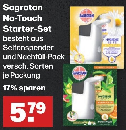 Sagrotan No Touch Starter Set Angebot Bei Handelshof