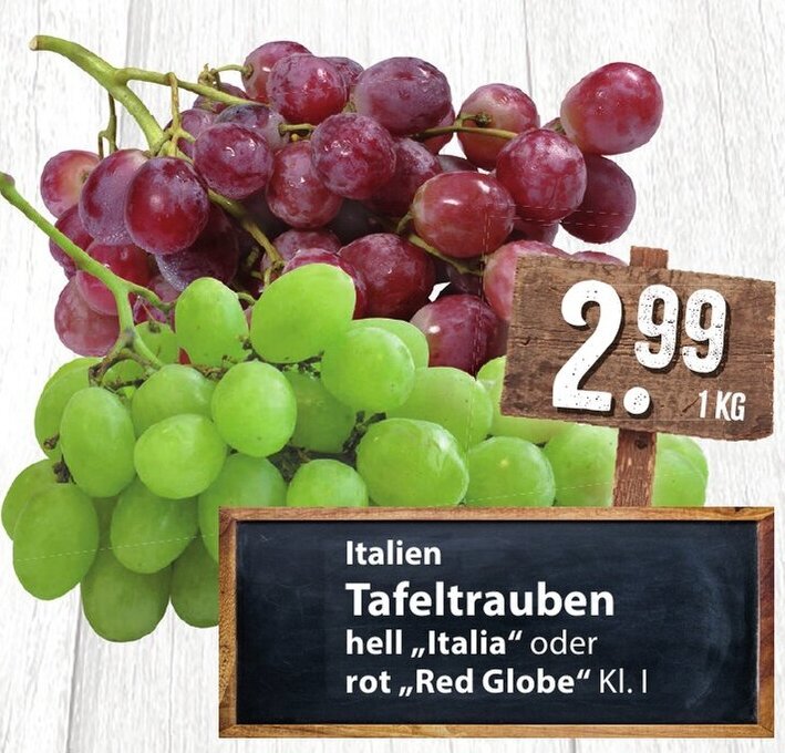 Italien Tafeltrauben Hell 1 Kg Angebot Bei Famila Nord Ost